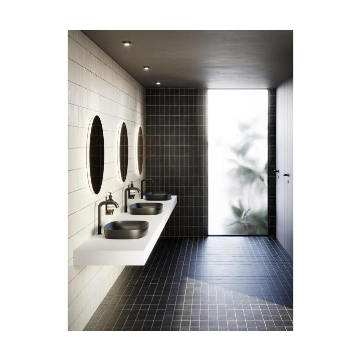 Раковина Catalano Alvea 60x38 см Nero Satinato