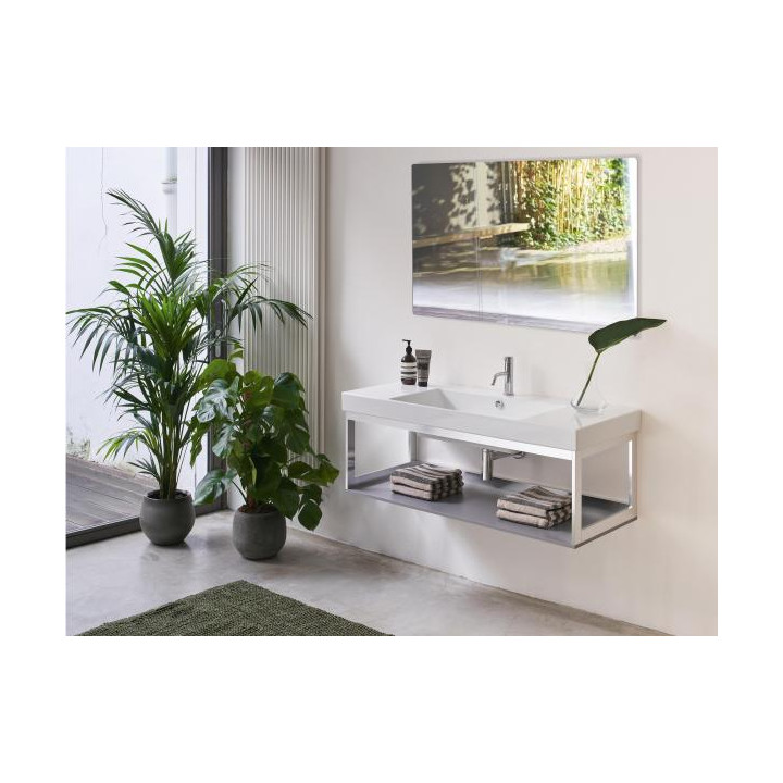 Раковина Catalano Zero 125 см Bianco Lucido