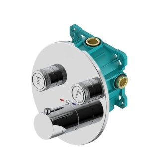 Смеситель Plumberia Selection PSBOX термостат хром
