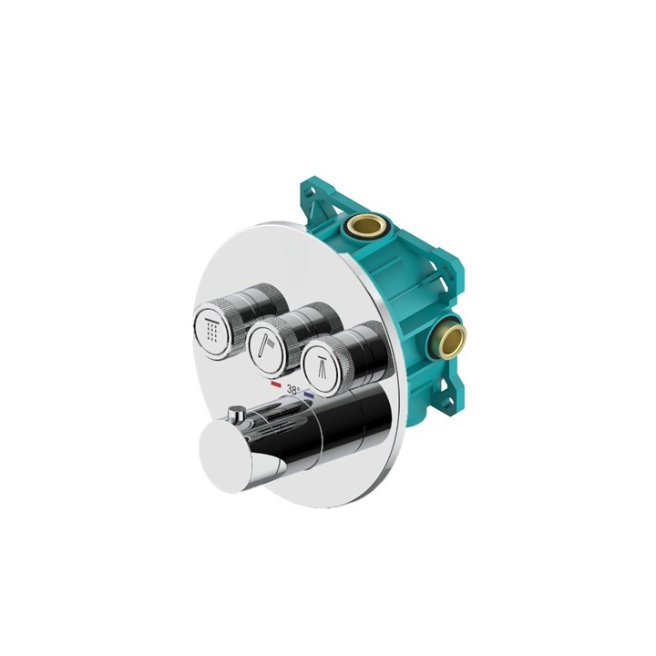 Смеситель для душа Plumberia Selection с термостатом