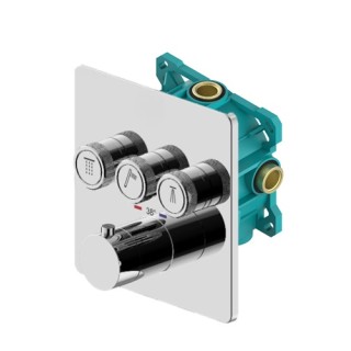 Смеситель для душа Plumberia Selection PSBOX - хром