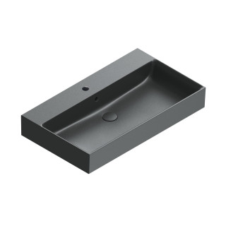 Раковина Catalano Premium 80 см Nero Satinato