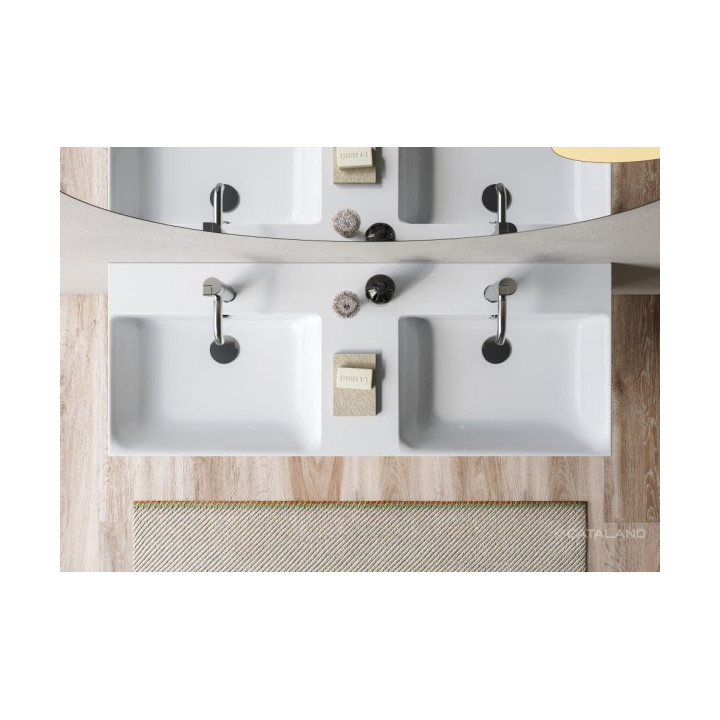 Раковина Catalano Premium 120 см Bianco Lucido, 0221220001