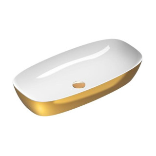 Раковина Catalano Alvea 80x40 см Oro-Bianco