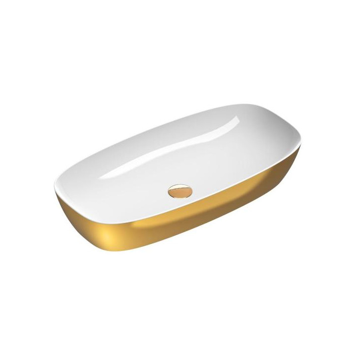Раковина Catalano Alvea 80x40 см Oro-Bianco