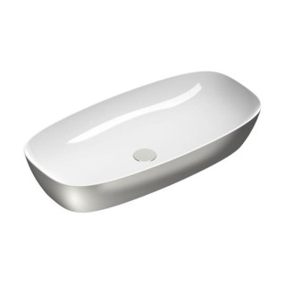 Раковина Catalano Alvea 80 см Argento-Bianco