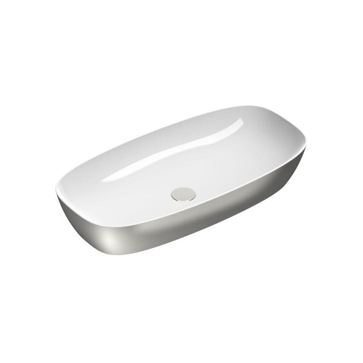 Раковина Catalano Alvea 80 см Argento-Bianco