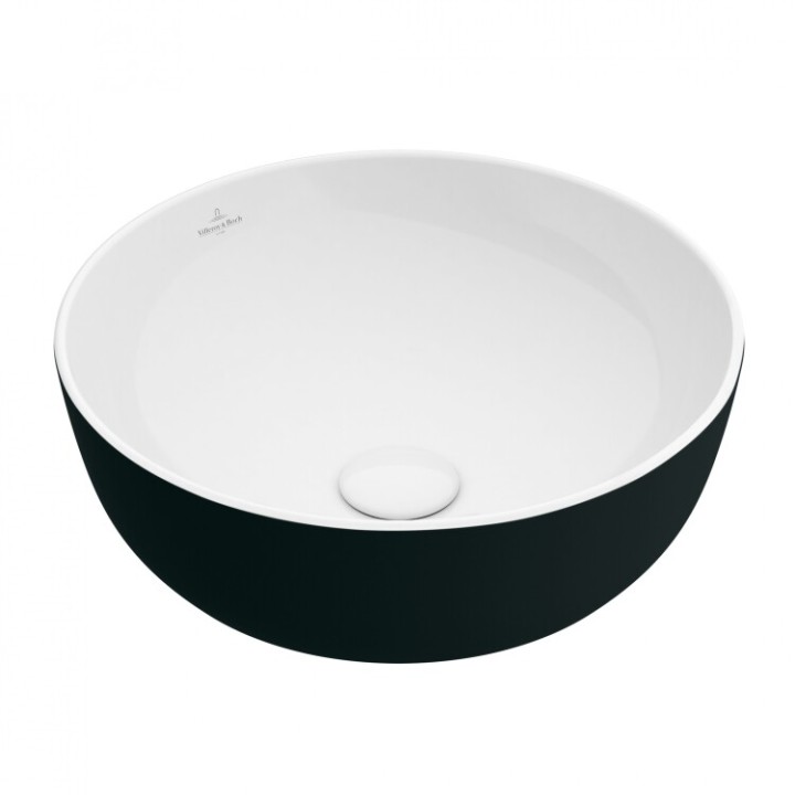 Раковина Villeroy&Boch 43 см биколор