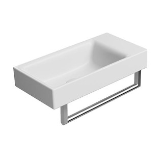 GSI Nubes Раковина 50x25 белая, 9637009