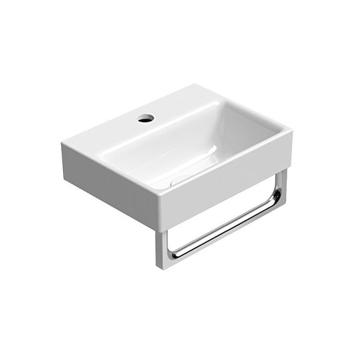 Раковина GSI Nubes 36x28 см, Bianco Lucido