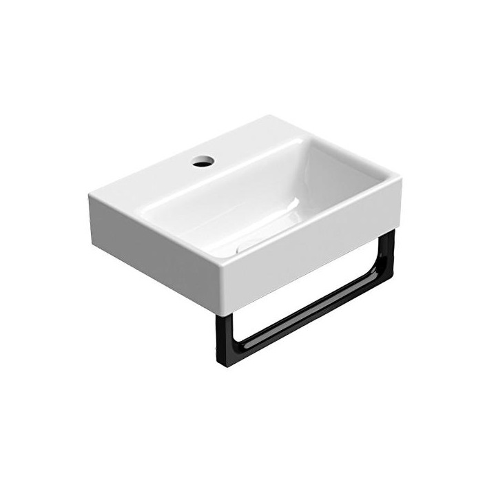 Раковина GSI Nubes 36x28 см, Bianco Lucido