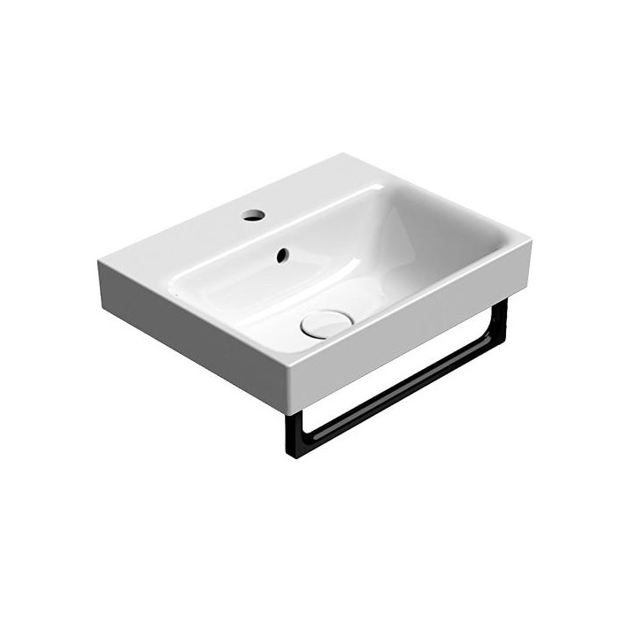 Раковина GSI Nubes 50x40 Bianco Lucido
