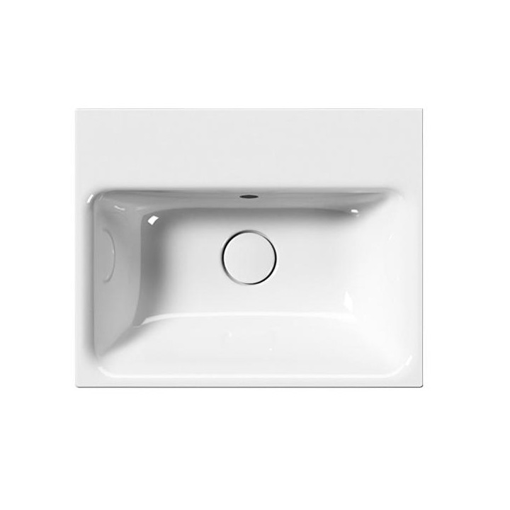 Раковина GSI Nubes 50x40 Bianco Lucido