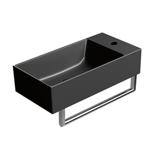 GSI Kube X Раковина 50x25 черная, 9486026