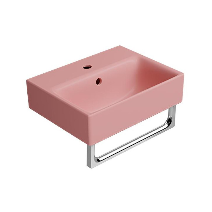 Раковина GSI Nubes 40x32 Blush Opaco, 9684124