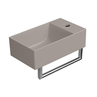 Раковина GSI Kube X 40x23 Tortora Opaco, 9484005