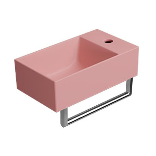 Раковина GSI Kube X 40x23 Blush Opaco, 9484024