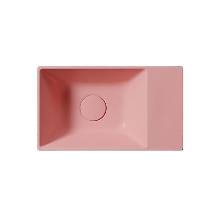 Раковина GSI Kube X 40x23 Blush Opaco, 9484024