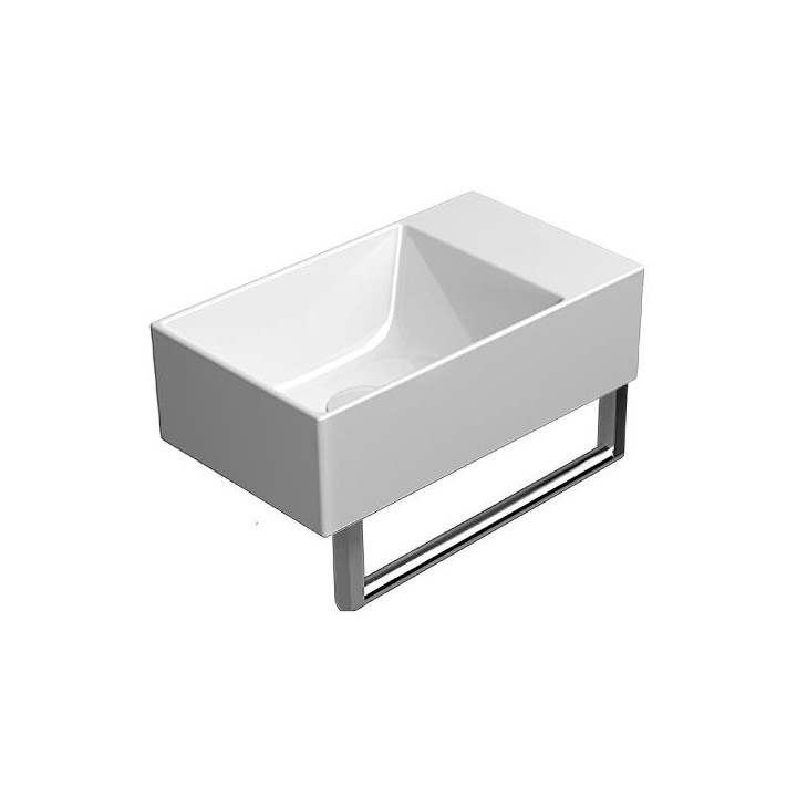 Раковина GSI Kube X Bianco Lucido, 9484011