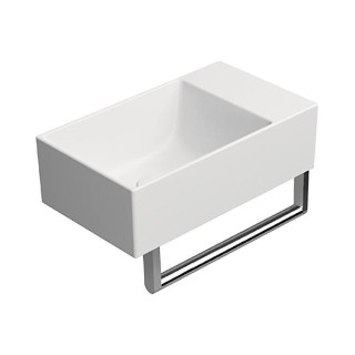 Раковина GSI Kube X 40x23 Bianco Opaco, 9484009