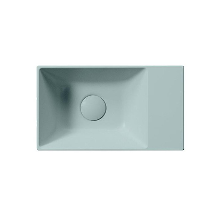 Раковина GSI Kube X 40x23 Ghiaccio Opaco, 9484015