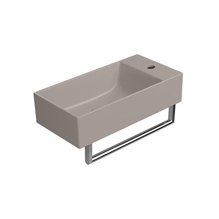 GSI Kube X Раковина 50x25 Tortora Opaco, 9486005