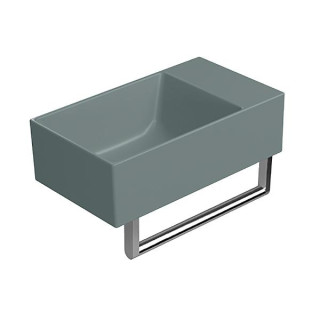 Раковина GSI Kube X 40x23 Agave Opaco, 9484004