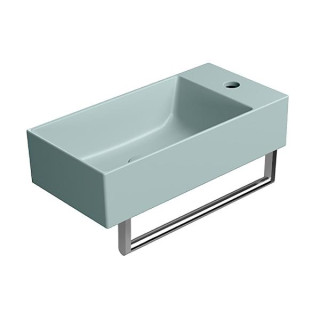 Раковина GSI Kube X Ghiaccio Opaco 50x25, 9486015