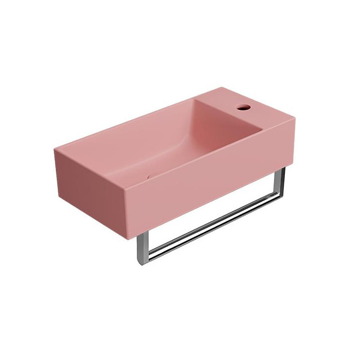 Раковина GSI Kube X 50x25 Blush Opaco, 9486024