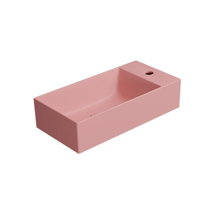 Раковина GSI Kube X 50x25 Blush Opaco, 9486024