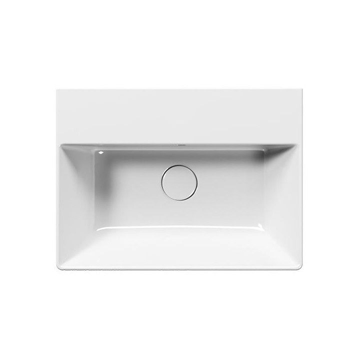 Раковина GSI Kube X 50x37 Bianco Lucido
