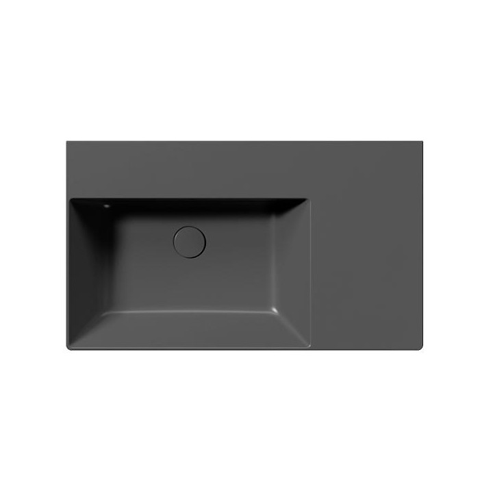 Раковина GSI Kube X 80x47 Ardesia Opaco, 9456126