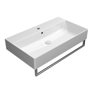 GSI Kube X Раковина прямоугольная 80x47 Bianco Lucido