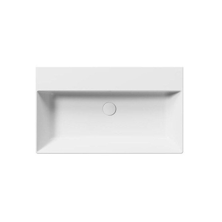 Раковина GSI Kube X 80x47 см белая, 9422109