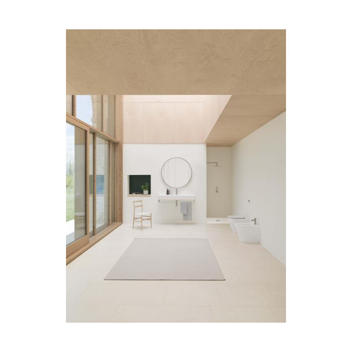 Раковина GSI Kube X 120x47 Bianco Lucido