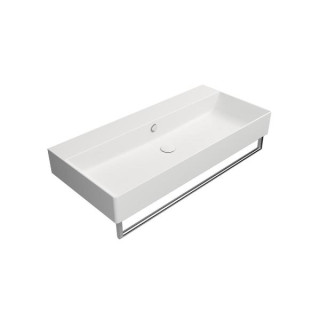 Раковина GSI Kube X 100x47 белая, 9423109