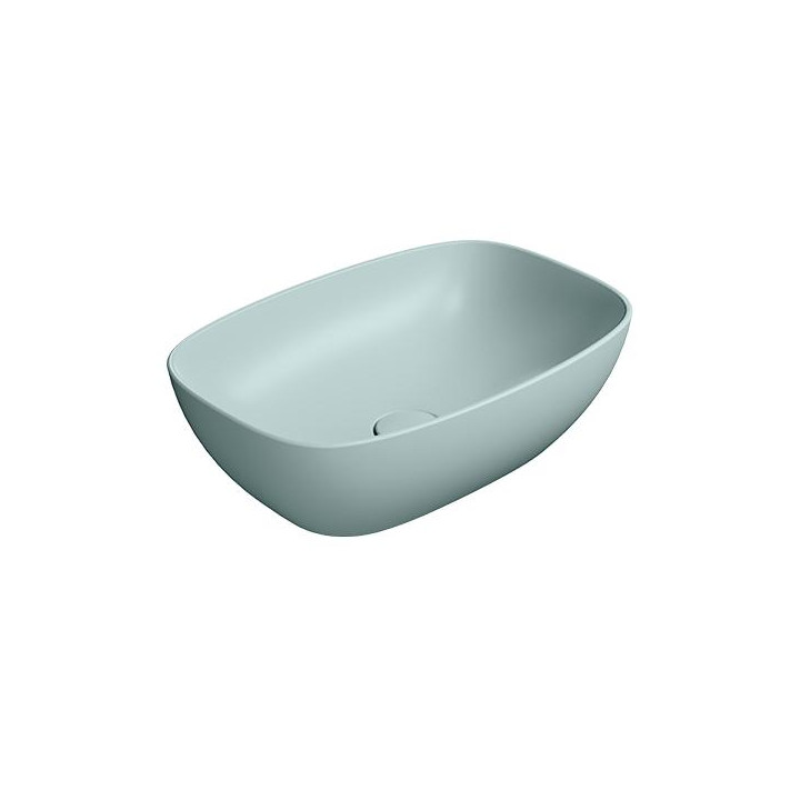 Раковина GSI Nubes 50x35 Ghiaccio Opaco, 978415