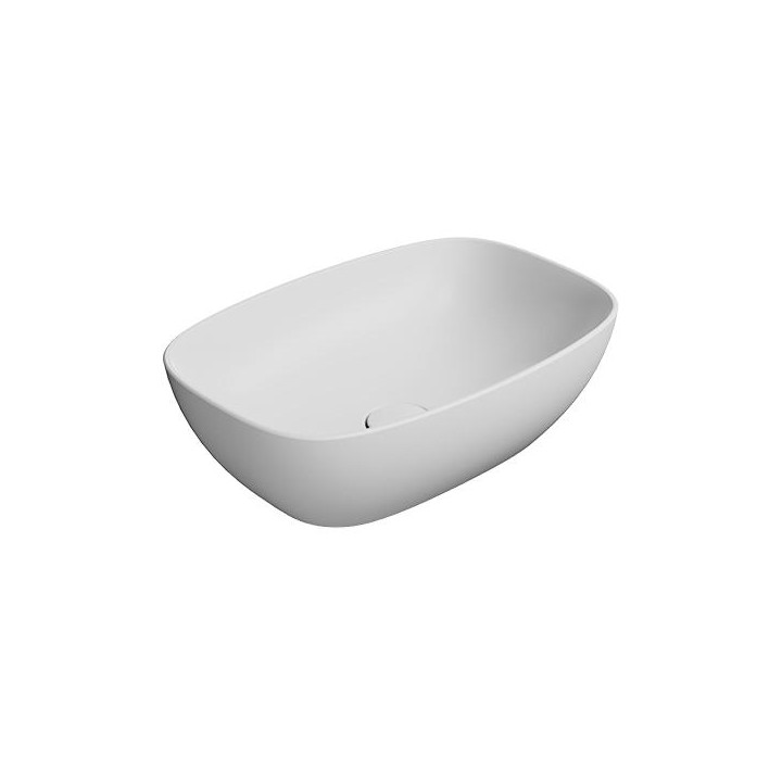 Раковина GSI Nubes 50x35 белая, 978409