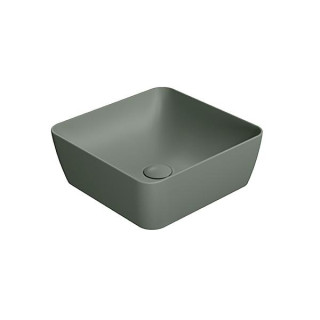 GSI Nubes Раковина квадратная 38x38 Agave Opaco
