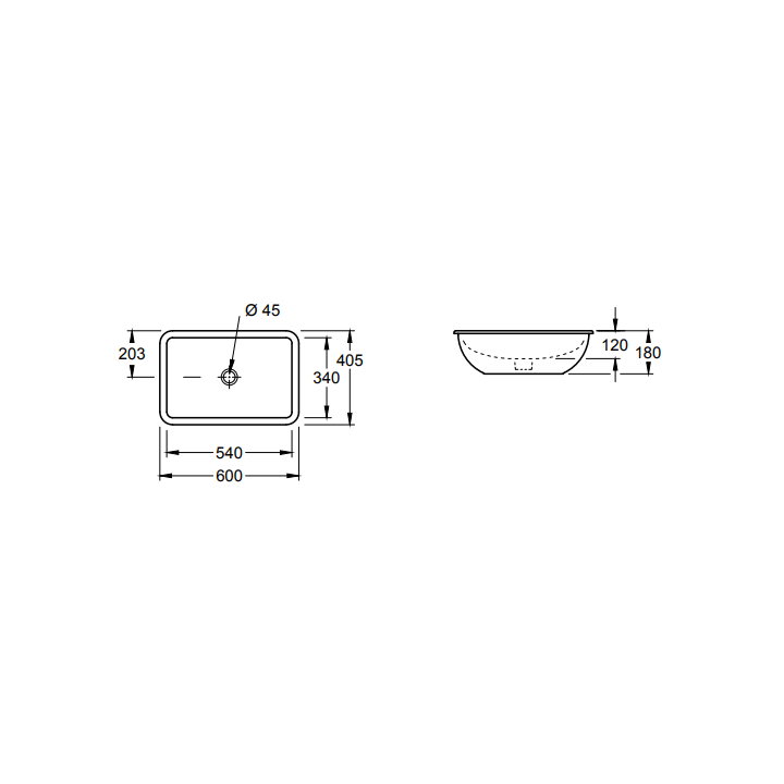 Раковина Villeroy&Boch Loop&Friends, 616300R1