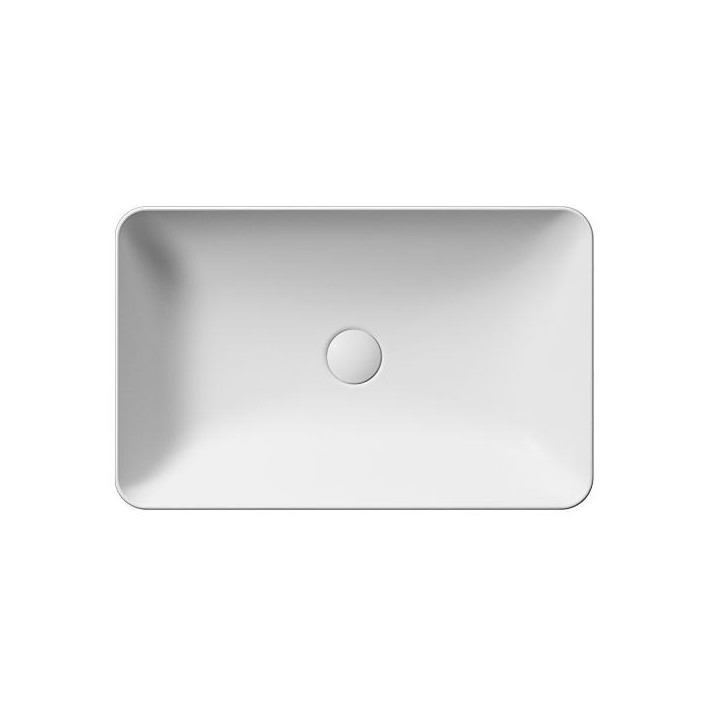 Раковина GSI Nubes 60x38 белая, 903609