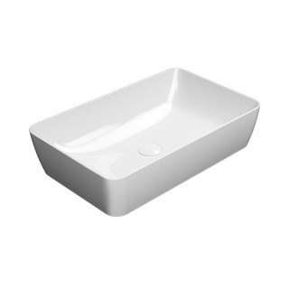 GSI Nubes Раковина прямоугольная 60x38 Bianco Lucido