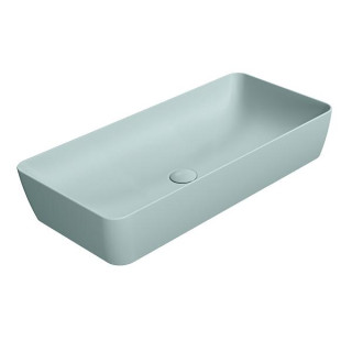 Раковина GSI Nubes 80x40 Ghiaccio Opaco, 904015