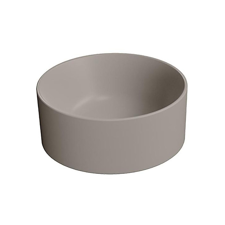 GSI Kube X Раковина круглая 32x32 Tortora, 943505