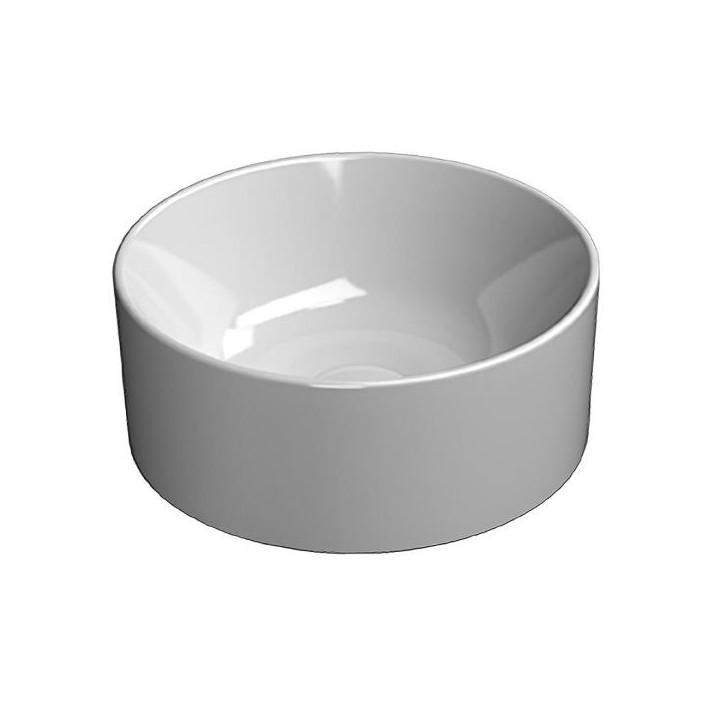 Раковина GSI Kube X 32x32 см Bianco Lucido, 943511