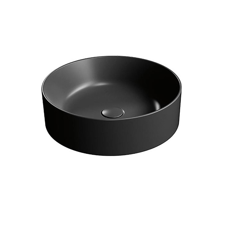GSI Kube X Раковина круглая черная 45 см