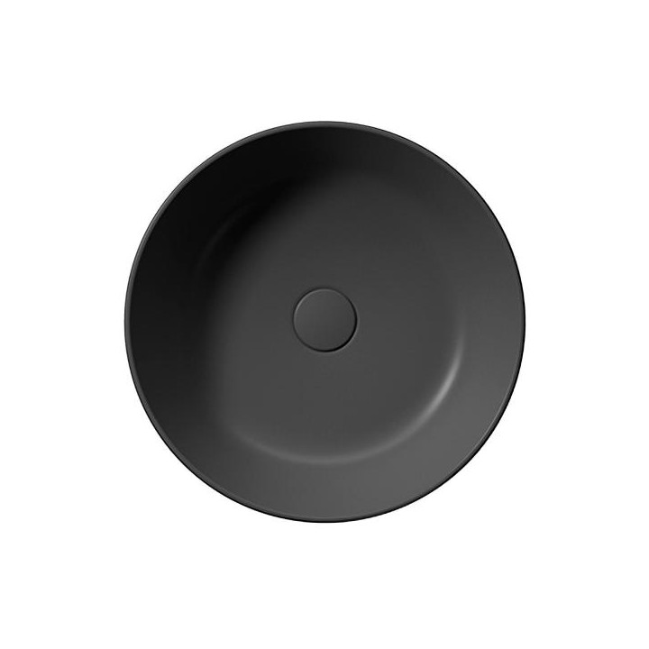 GSI Kube X Раковина круглая черная 45 см