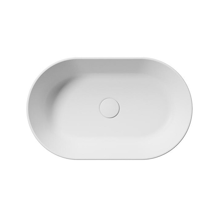 Раковина GSI Kube X Bianco Opaco 60x37 см