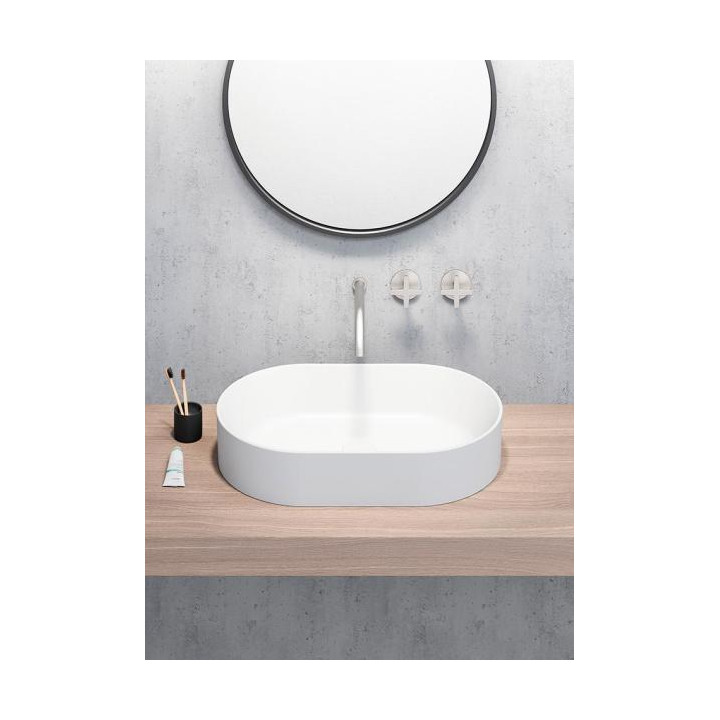 GSI Kube X Раковина 60x37 Bianco Lucido