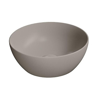 GSI Pura Раковина круглая 32x32 Tortora Opaco, 885405